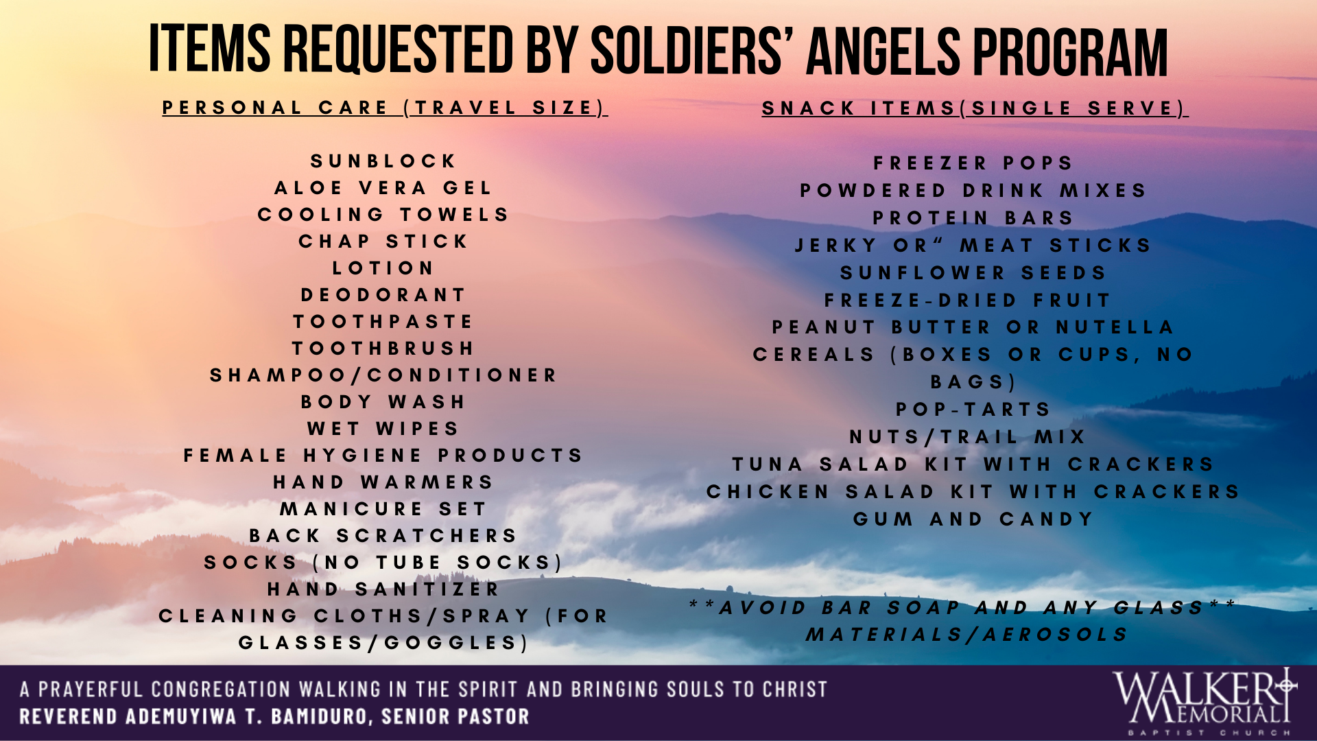 2026 MLK Day of Service Announcement